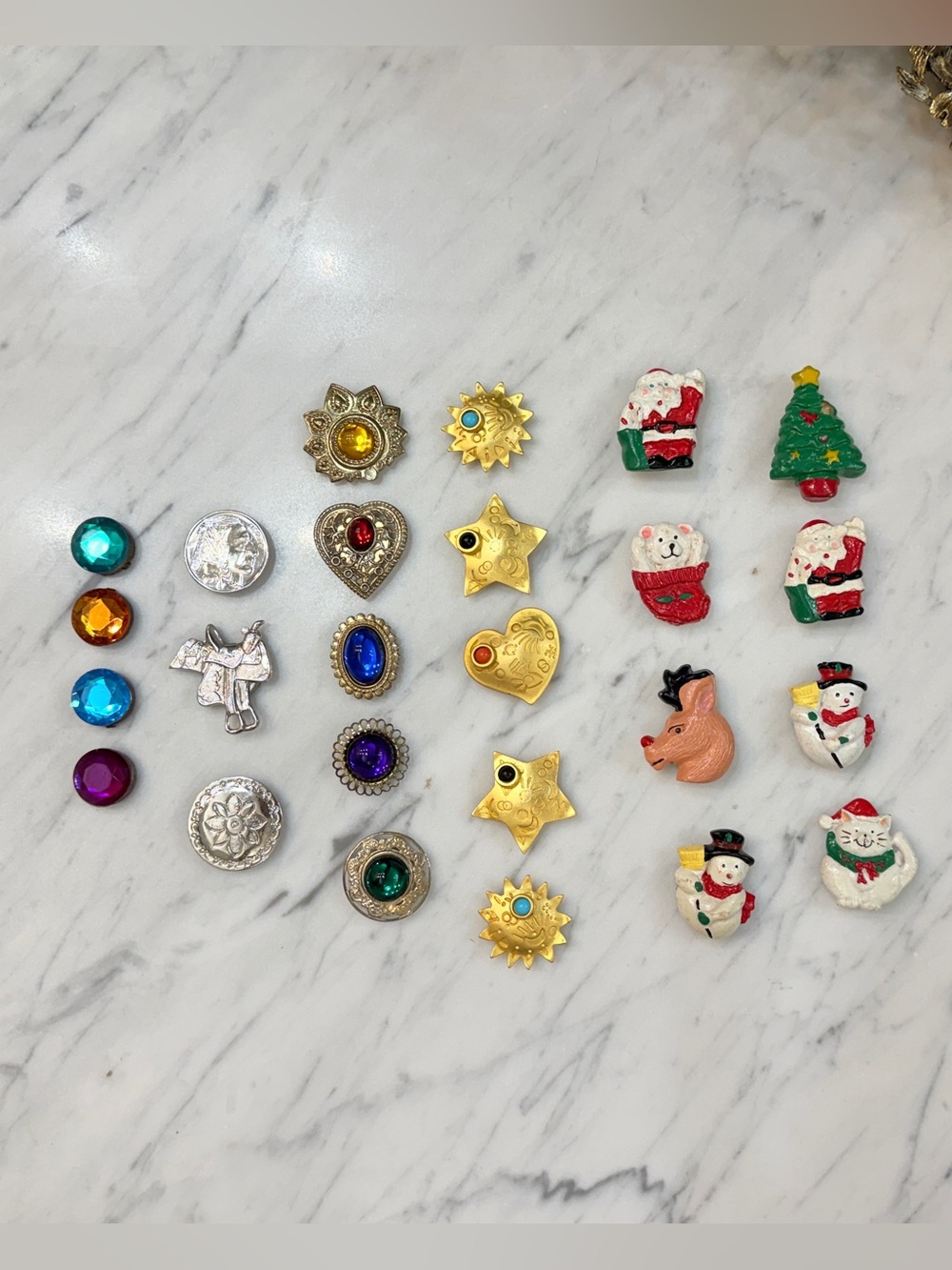 6 Sets of Vintage 80’s-90’s Button Covers - Picture 4 of 17
